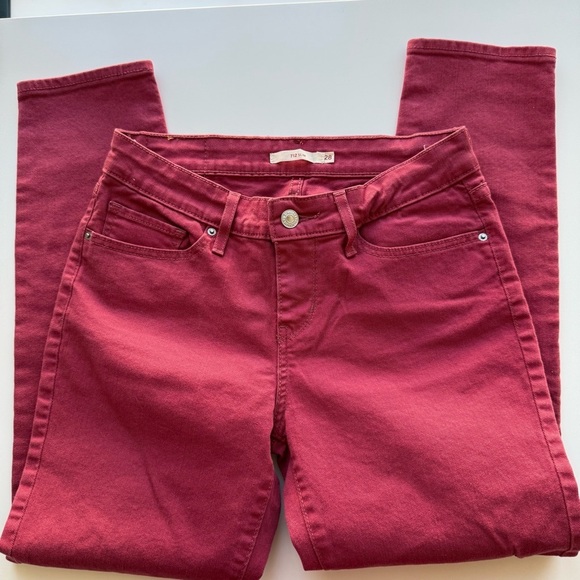 Levi's 712 Slim Ankle Vintage Jeans Size 28 - Picture 6 of 9